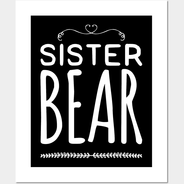 Sister bear Wall Art by captainmood